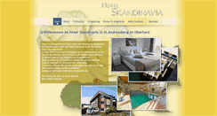 Desktop Screenshot of hotel-skandinavia.de