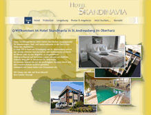 Tablet Screenshot of hotel-skandinavia.de